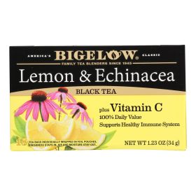 Bigelow Tea - Tea Lemon&echinacea+vit C - Case Of 6-18 Bag