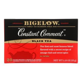 Bigelow Tea Constant Comment Black Tea - Case Of 6 - 20 Bags