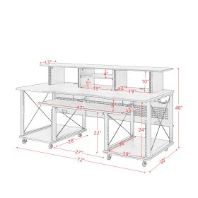 ACME Megara Music Desk, Black Finish OF00987