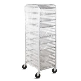 Pack of 50 Disposable Bun Rack Covers 52 x 83. Bread Rack Covers 52x83. Thickness 15 Micron. Polyethylene Covers for Bakeries and Other Food Industry