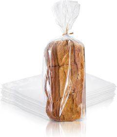 Poly Bakery Bread Bags 5.5 x 3 x 24. Pack of 1000 Bread Loaf Packing Bags 5.5x3x24 Clear Gusseted Bags. Ultra Thin Polyethylene Bags 1 Mil Thick Poly