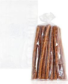 Pack of 1000 Clear Bakery Bread Bags 10 x 8 x 24. Large Clear Gusseted Bags 10x8x24. Thickness 1 mil. Polyethylene Bags for Home; Bakeries and Other F