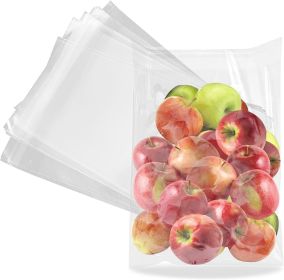 100 Pack Clear OPP Bags 11 x 14 Thickness 1.5 Mil Self-Adhesive Sealing Bags 11x14 Plastic Food Packaging Cellophane Bags for Bakery Peal and Seal Pac