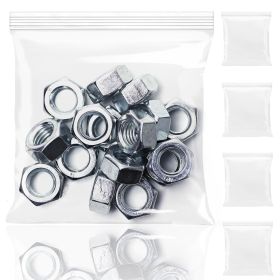 Zip Bags 2" x 2"; Pack of 100 Clear Plastic Jewelry Bags with Zipper; 2 Mil Thick Polyethylene Sealable Bags; Self Lock Plastic Baggies; Heavy Duty Re