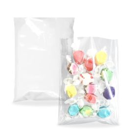 Pack of 1000 Flat Poly Bags 4 x 6. Clear Polyethylene Bags 4x6. Thickness 4 mil. Open Top Plastic Bags for Storing and Transporting. Ideal for Industr