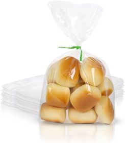 Poly Bakery Bread Bags 6 x 3 x 15. Pack of 1000 Bread Loaf Packing Bags 6x3x15 Clear Gusseted Bags. Ultra Thin Polyethylene Bags 1 Mil Thick for Home