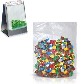 Pack of 2000 Low Density Polyethylene Bags 6 x 8 Clear polyethylene Package 6x8. Plastic Bags for Industrial Applications and Food Service. 1.50 mil.