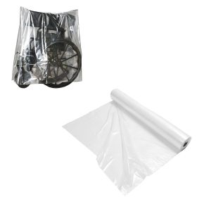 Pack of 250 General Equipment Covers on Roll; Tan 48 x 48. Low Density Polyethylene Bags 48x48. Great for Home Care Equipment. Ideal for Industrial an