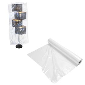 Pack of 200 General Equipment Covers on Roll; Clear 80 x 52. Low Density Polyethylene Bags 80x52. Great Home Equipment. Ideal for Industrial and Healt