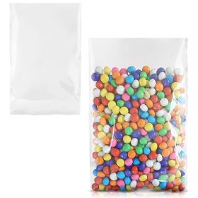 Pack of 1000 Flat Poly Bags; Clear 6 x 12. Ultra Thick Open Top Bags 6x12. Thickness 6 mil. Plastic Bags for Storing and Transporting. Ideal for Indus