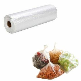 Pack of 2000 Utility Bags on Rolls 18 x 24. Ultra Thin Design Flat Bags 18x24. Thickness 0.6 mil. Plastic Bag Rolls for Storing and Transporting. Idea