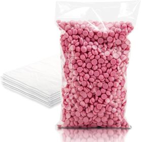 Clear Plastic Bags 8" x 4" x 15". Pack of 1000 Large Gusseted LDPE 1 mil Pouches. Cellophane Food Storage & Packaging. Treat Bags for Cookies; Sweets;