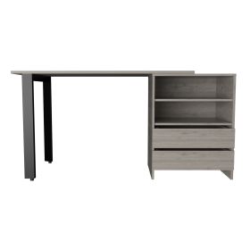 120 Writing Desk Cusco, Office, Light Gray