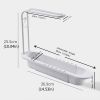 1pc Telescopic Sink Rack Over Sink Holder Organizer Rack Sponge Storage Drain Basket Dish Cloth Hanger For Home Kitchen