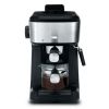 4-Shot Steam Espresso, Cappuccino, and Latte Maker with Frothing Wand