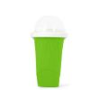 Summer Squeeze Homemade Juice Water Bottle Quick-Frozen Smoothie Sand Cup Pinch Fast Cooling Magic Ice Cream Slushy Maker Beker